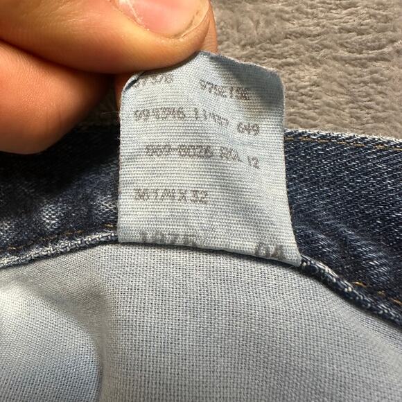 Vintage Wrangler Silver Edition Jeans Men's‎ Size 36x32 Blue Denim - Picture 4 of 7